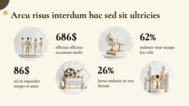 Marble Elegance Gold Premium slide 4